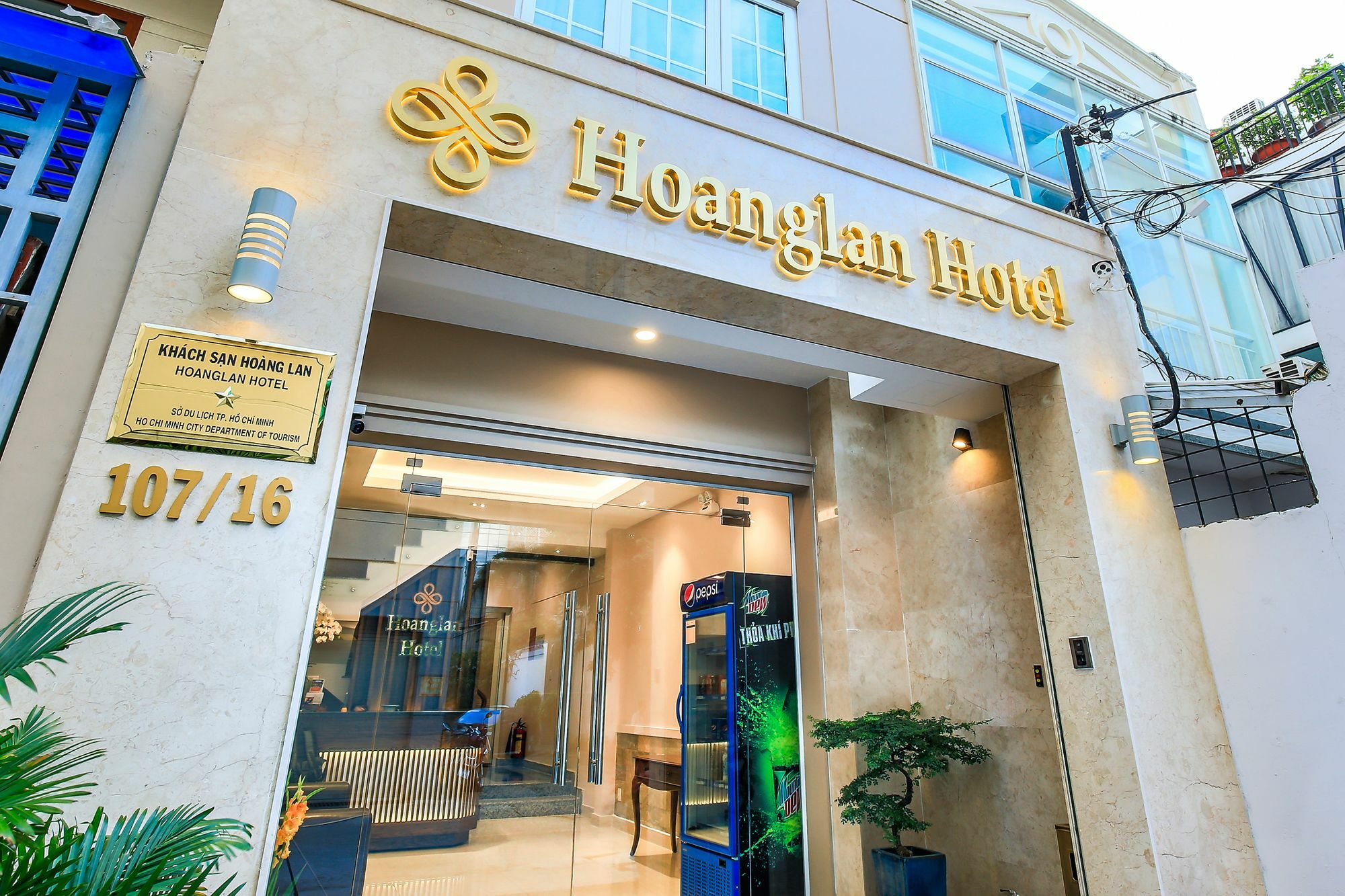 Hoang Lan Hotel Bandar Ho Chi Minh Luaran gambar